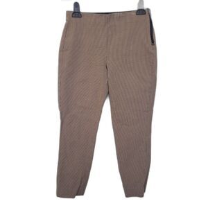 Everlane Houndstooth Curvy Fit Ankle Cropped Pants